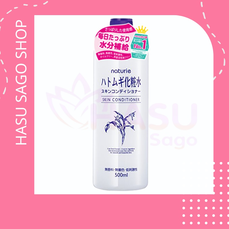 Nước hoa hồng Naturie Hatomugi  Skin Conditioner Lotion Nhật Bản 500ml