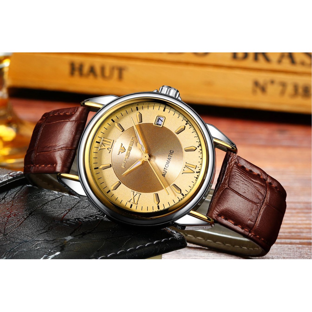 Đồng Hồ Nam Fngeen Cao Cấp  Máy Cơ Tự Động  chức năng xem lịch chống nước   MA14 - BIG WATCH | BigBuy360 - bigbuy360.vn