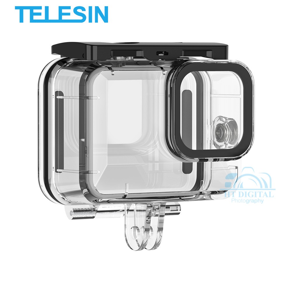 Vỏ Chống Nước GoPro 9 10 Telesin Chính Hãng - Case Bảo Vệ Máy Quay Phim GoPro Hero 9 Hero 10