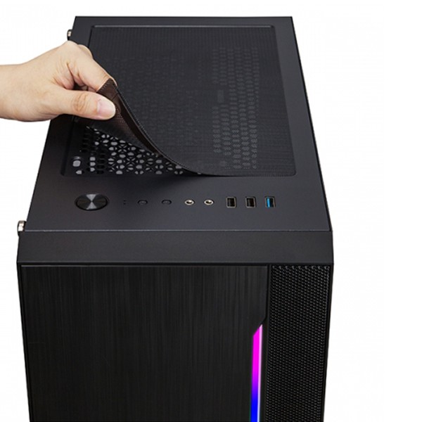 Vỏ case XIGMATEK GEMINI ARTIC (NO FAN) EN43842 - Hàng Chính hãng