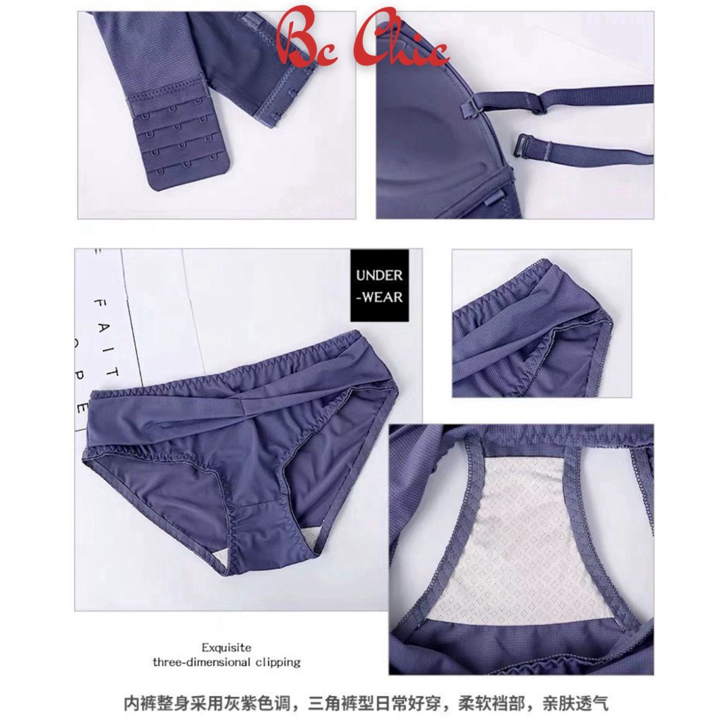 Áo Ngực Nữ - Áo Lót Nữ Đúc Su không gọng ngang nâng cực gợi cảm tôn vòng 1 quyến rũ mã A 21 BC_CHIC LINGERIE