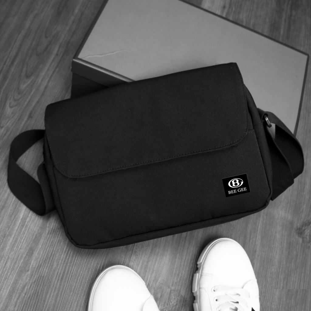 Balo đeo chéo đựng ipad nam nữ Unisex Hàn Quốc BEE GEE 072 - Hàng nhập khẩu