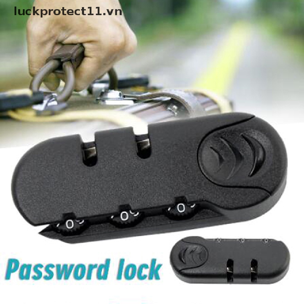 Ổ Khóa Hành Lý Du Lịch Kết Hợp Mật Khẩu In Chữ Và Số Tiện Dụng