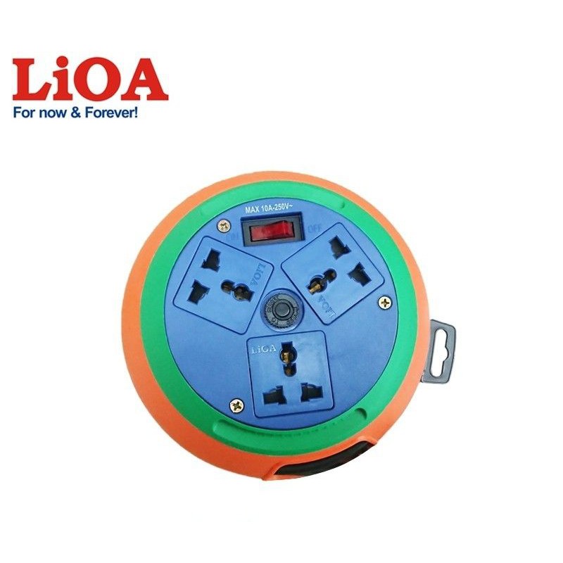 [HOT] Ổ cắm quay LiOA - kiểu đĩa bay - DB32-15A/DB52-10A/DB10-2-10A - Chính hãng Lioa