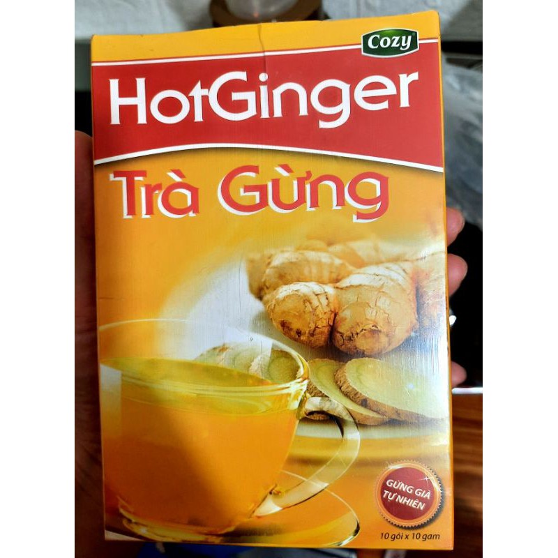 Trà gừng hòa tan Cozy hộp 20 gói