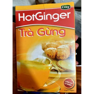 Trà gừng hòa tan Cozy hộp 20 gói