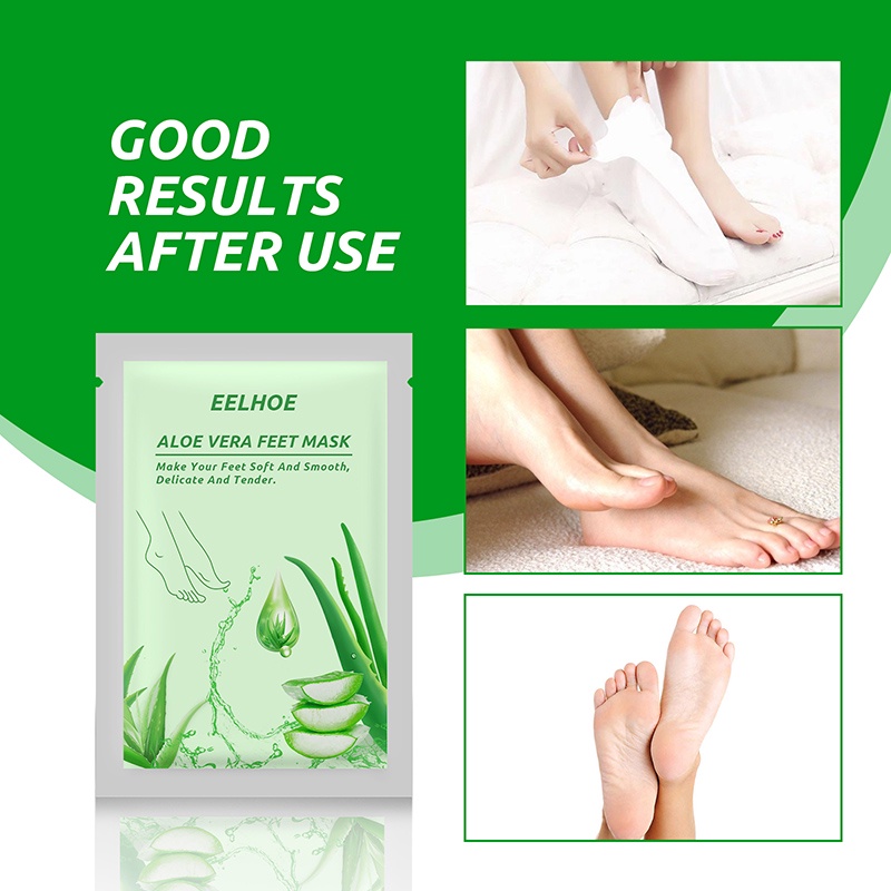EELHOE Mặt Nạ Chân Nha Đam Mặt Nạ Lột Cho Chân Mặt Nạ Tẩy Tế Bào Chết Tất Chà Cho Móng Chân Chống Nứt Gót Chân Loại Bỏ Da Miếng Dán Chân-Ampere