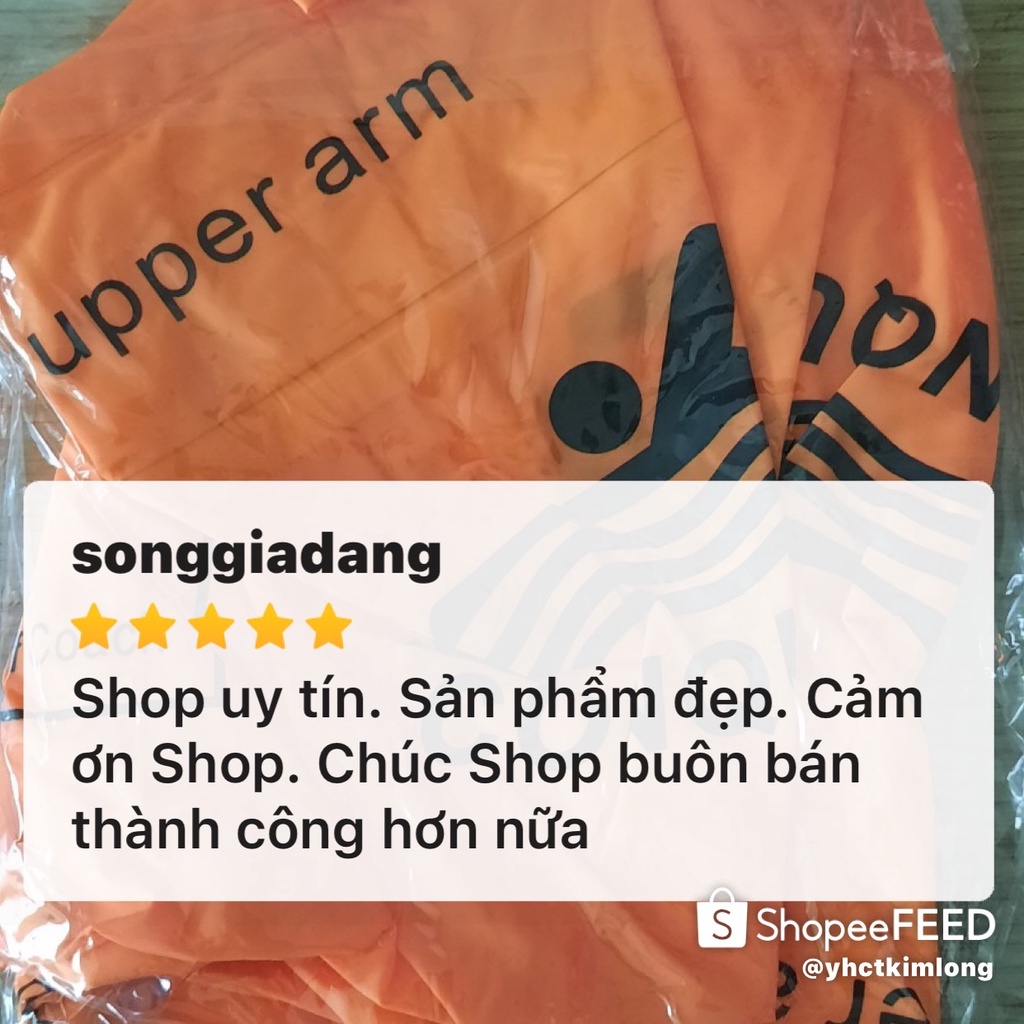 COMBO 2 CHIẾC PHAO TAY TẬP BƠI CHO TRẺ EM VÀ NGƯỜI LỚN NHIỀU MÀU SẮC HỒNG/CAM/ĐỎ/VÀNG/XANH DƯƠNG