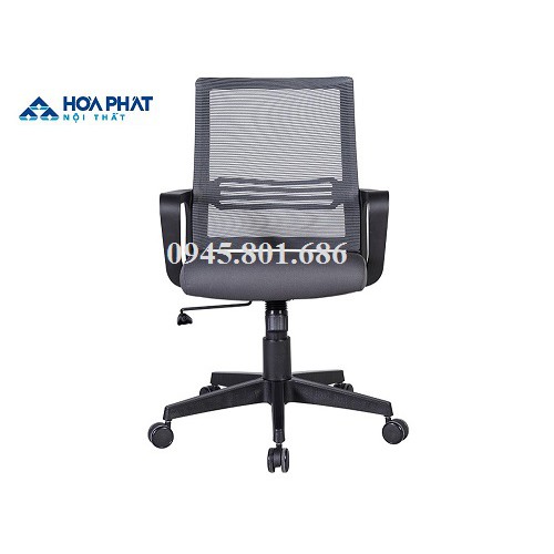 Ghế xoay lưới chân nhựa có bánh xe GL119N