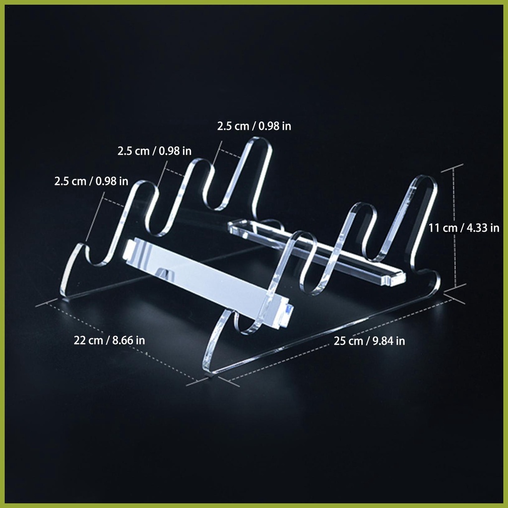 Kệ Trưng Bày Bàn Phím Máy Tính Bằng Acrylic Trong Suốt 3 Tầng Cho tamvn tamvn