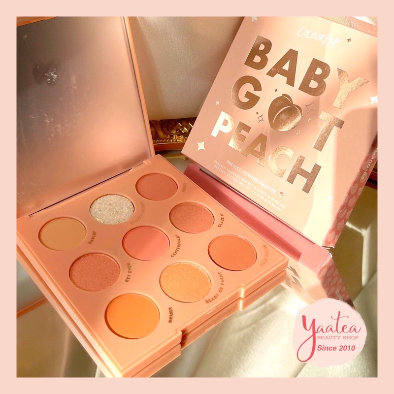 Bảng Phấn Mắt Colourpop Baby Got Peach