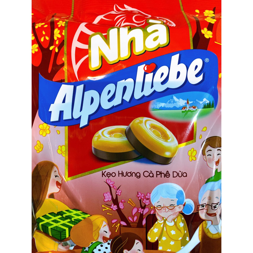 Kẹo Alpenliebe Cà phê Dừa phiên bản Nhà ngày Tết (119g)