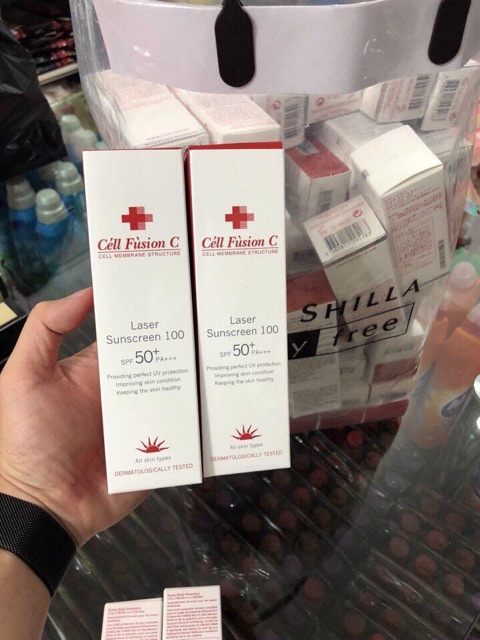 [DUTY FREE] KEM CHỐNG NẮNG CELL FUSSION C LASER SUNSCREEN 50ml