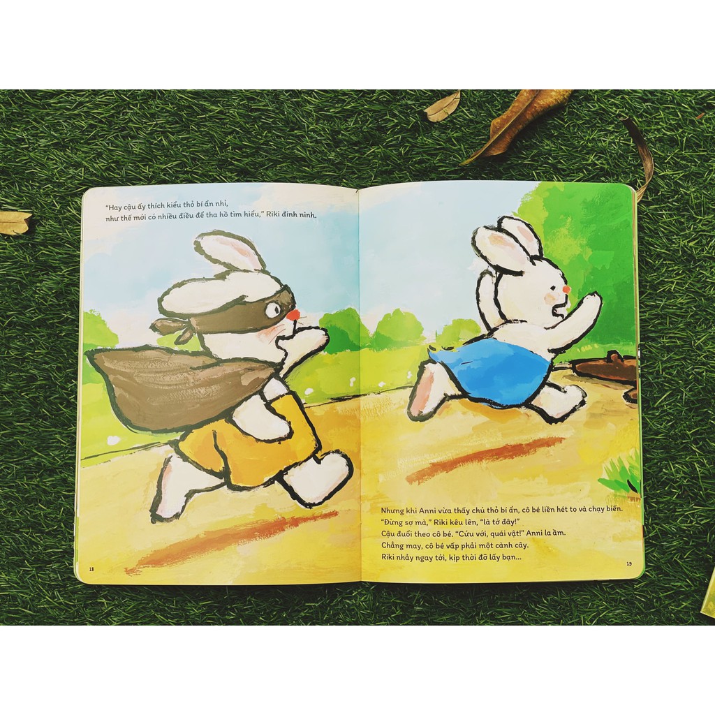 Sách Bộ Chuyện về chú thỏ cool nhất Hà Lan Thỏ Riki (05 cuốn)
