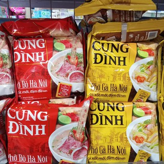 PHỞ CUNG ĐÌNH HÀ NỘI BÒ GÀ 5 GÓI