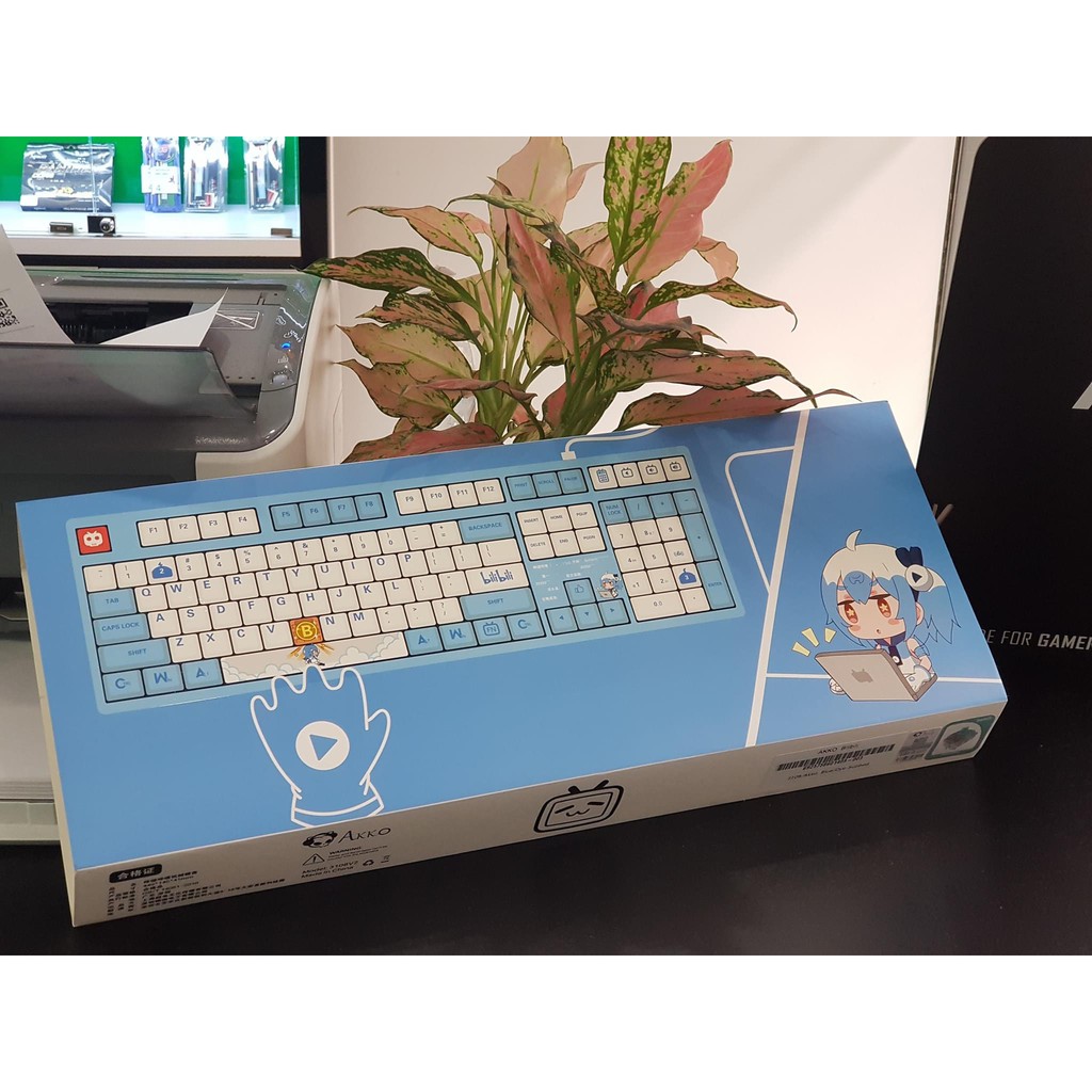 Bàn phím cơ AKKO 3108 Bilibili | Hàng chính hãng bảo hành 12 tháng