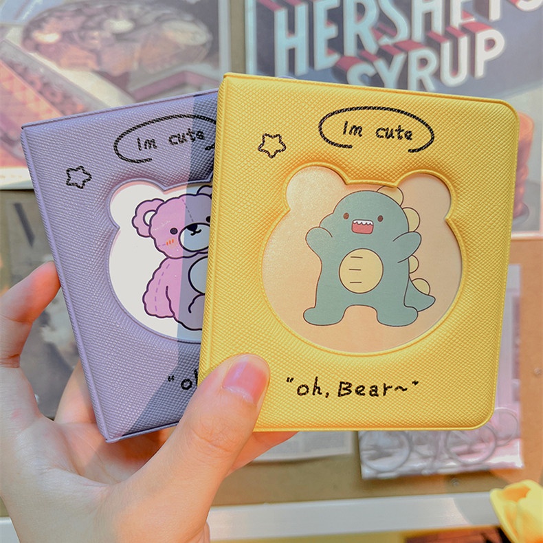 Cuốn Album Ảnh 3 Inch Hình Gấu Dễ Thương