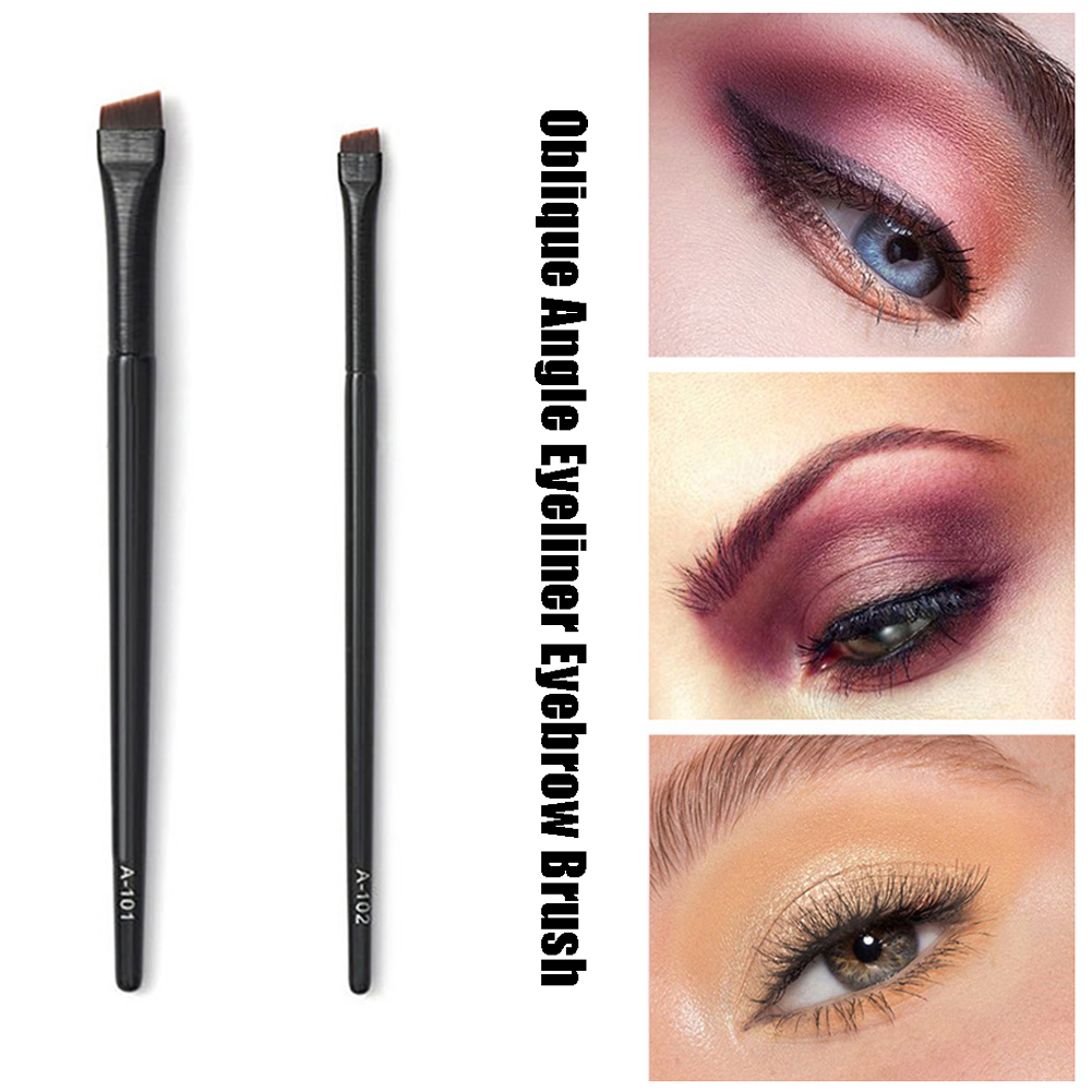[Hàng mới về] Cọ Trang Điểm Lông Mày Chuyên Nghiệp Thiết Kế Đầu Dẹt Mềm Mại Tiện Dụng