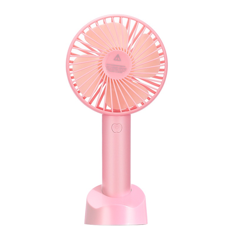 Quạt Sạc Tích Điện USB mini Fan - Kèm Pin và Cáp sạc và Chân đế