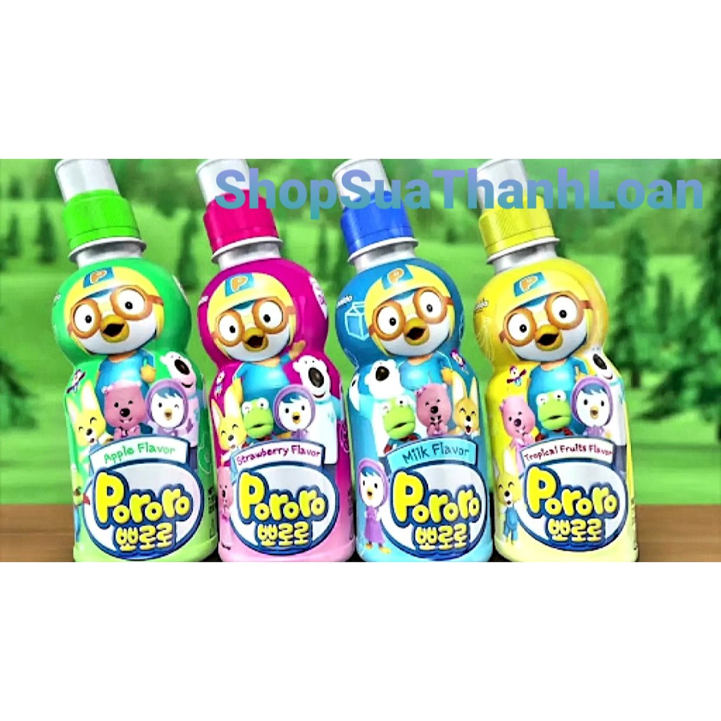 Nước uống Pororo vị việt quốc - Chai 235ml