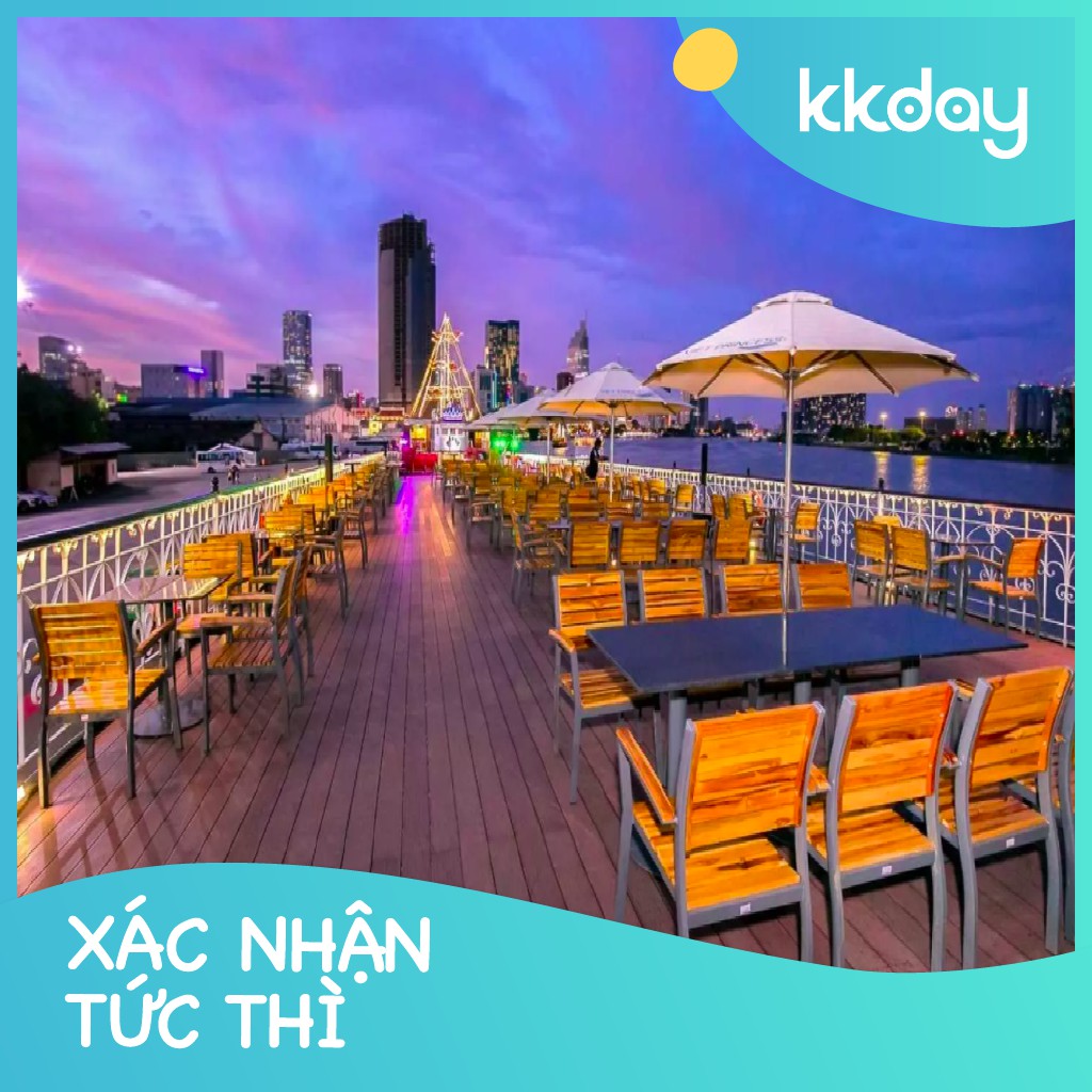 HCM - [E-voucher] - Vé Du Thuyền Sông Sài Gòn - Saigon Princess Cruise