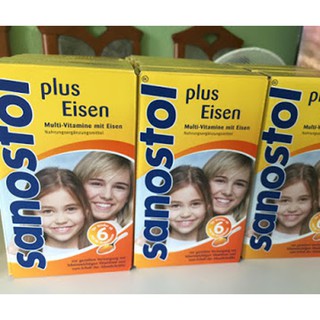 Vitamin Tổng Hợp Sanostol Plus Eisen Số 6, 230ml
