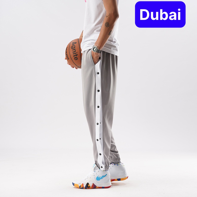 QUẦN JOGGER THỂ THAO NAM NỮ UNISEX CHẤT NỈ DÀY DA CÁ ỐNG SUÔNG RỘNG 7 CÚC BẤM THỜI TRANG HOT 2022 - DUBAI FASHION