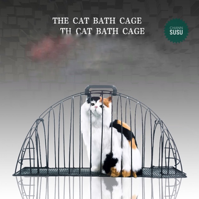 Lồng tắm cho mèo tiện dụng (dễ sử dụng)