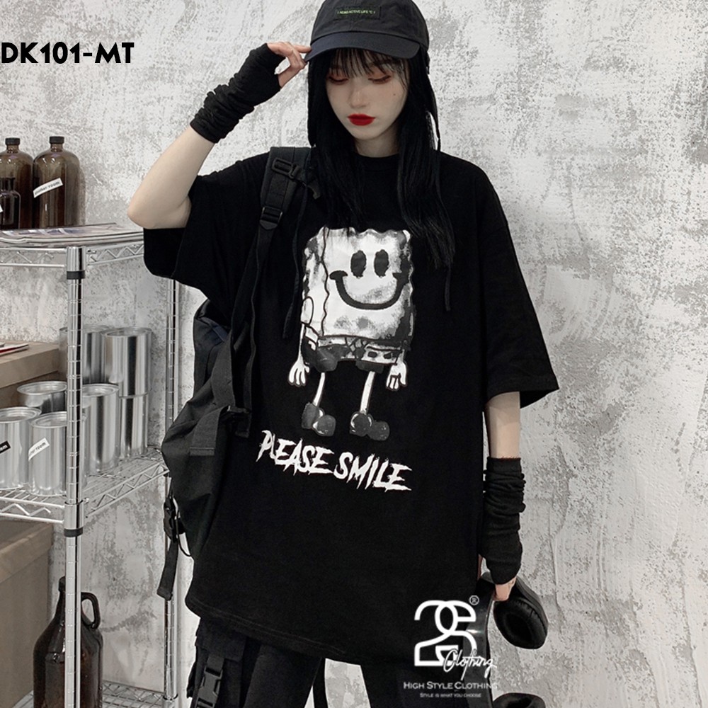Áo Phông Tay Lỡ Unisex Form Rộng One Price 2S Clothing, Áo Thun Basic Freesize Tay Lỡ In Hình Ngầu DK101 | BigBuy360 - bigbuy360.vn