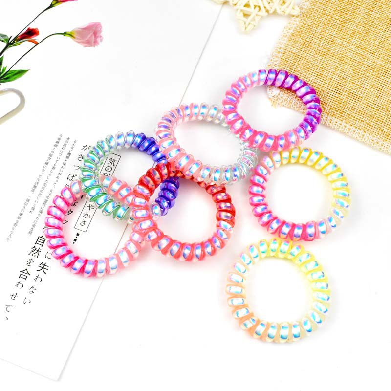 Dây Cột Tóc Lò Xo Nhiều Màu (Màu Ngẫu Nhiên)