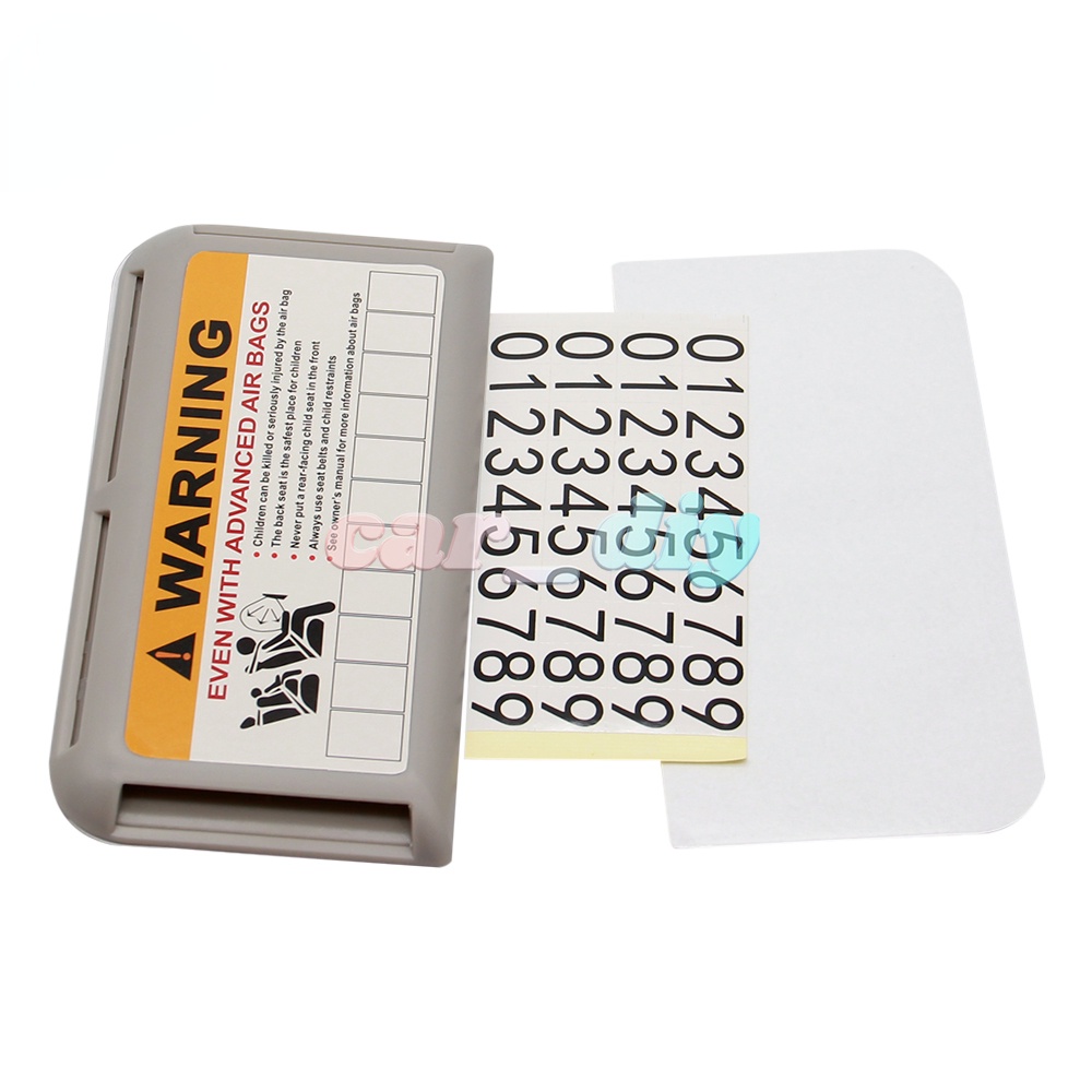 Ví Đựng Thẻ Đa Năng Gắn Tấm Che Nắng Trên Xe Hơi