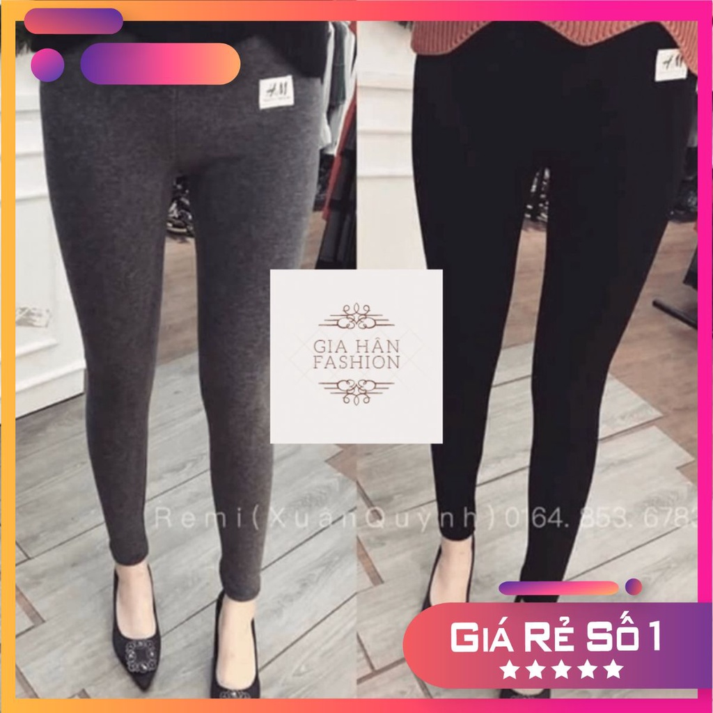 Mã 059 Quần Legging Lót Lông Co Dãn Siêu Tôn Dáng