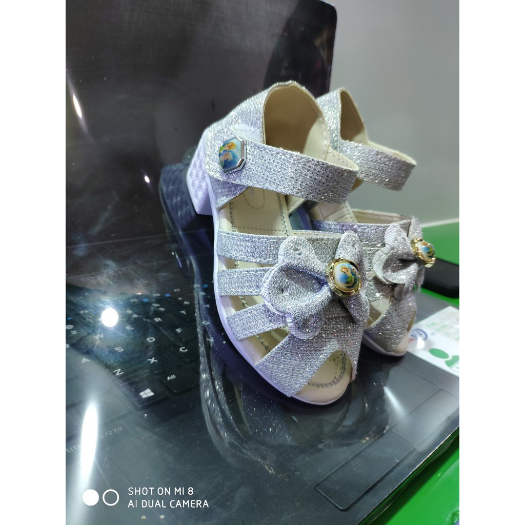 [SIÊU SALE] SANDAL NƠ ELSA GÓT 2 PHÂN CHO BÉ