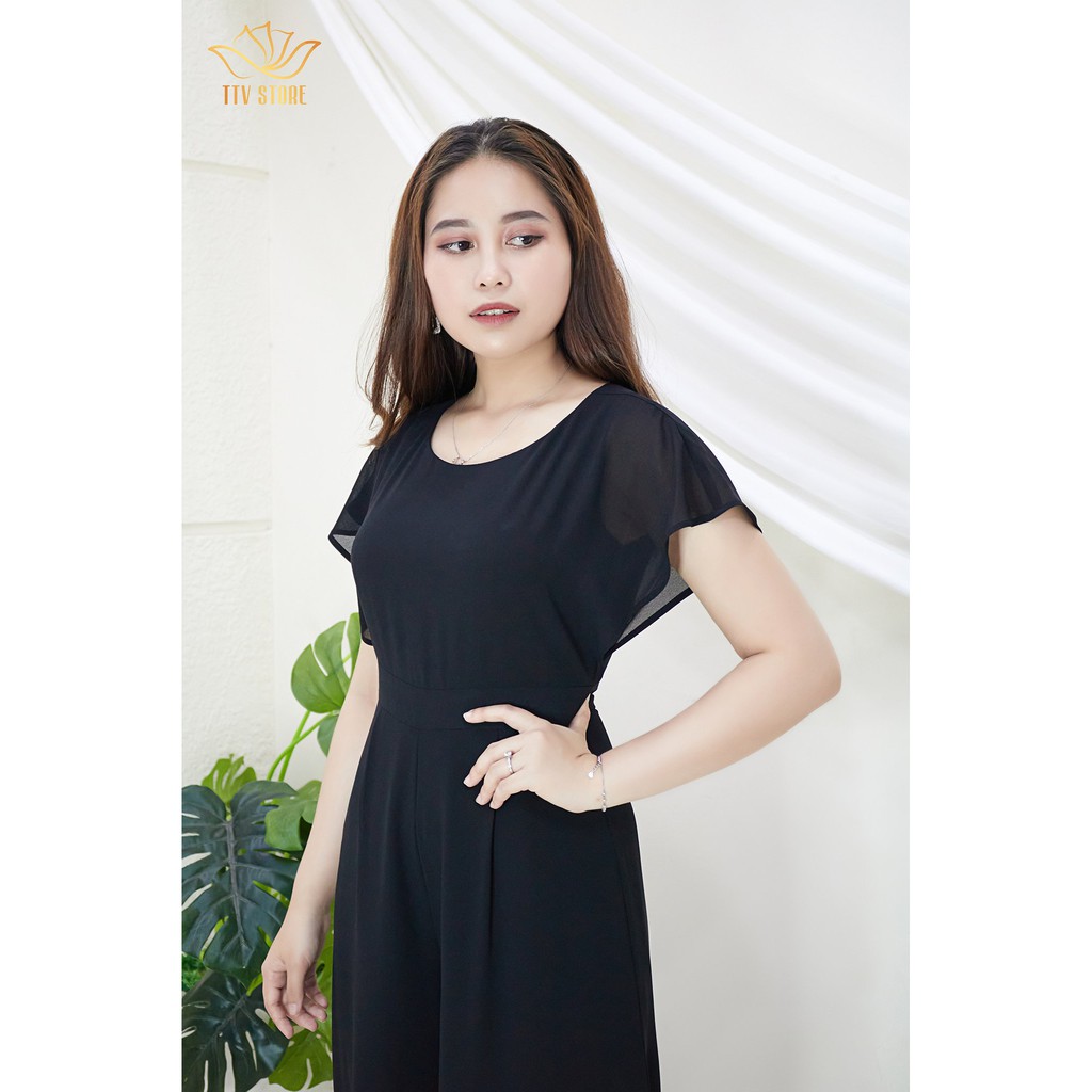 Đầm trung niên Bộ liền jump trung niên, công sởp năng động - TTV210 TTV Store