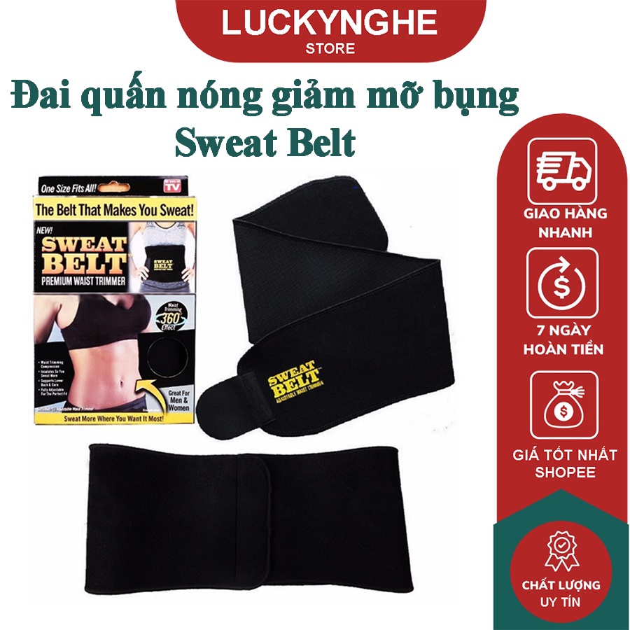 Đai quấn nóng giảm mỡ bụng đai quấn bụng Sweat Belt