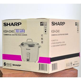 [Mã ELHADEV giảm 4% đơn 300K] Nồi cơm điện Sharp KSH-D40 3.8L