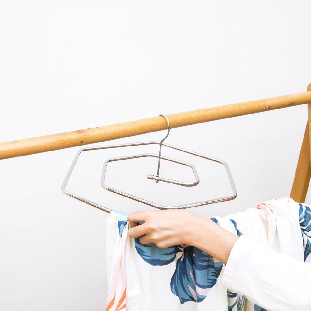 Móc Treo Chăn Mền Bằng Thép Không Gỉ Tiết Kiệm Không Gian