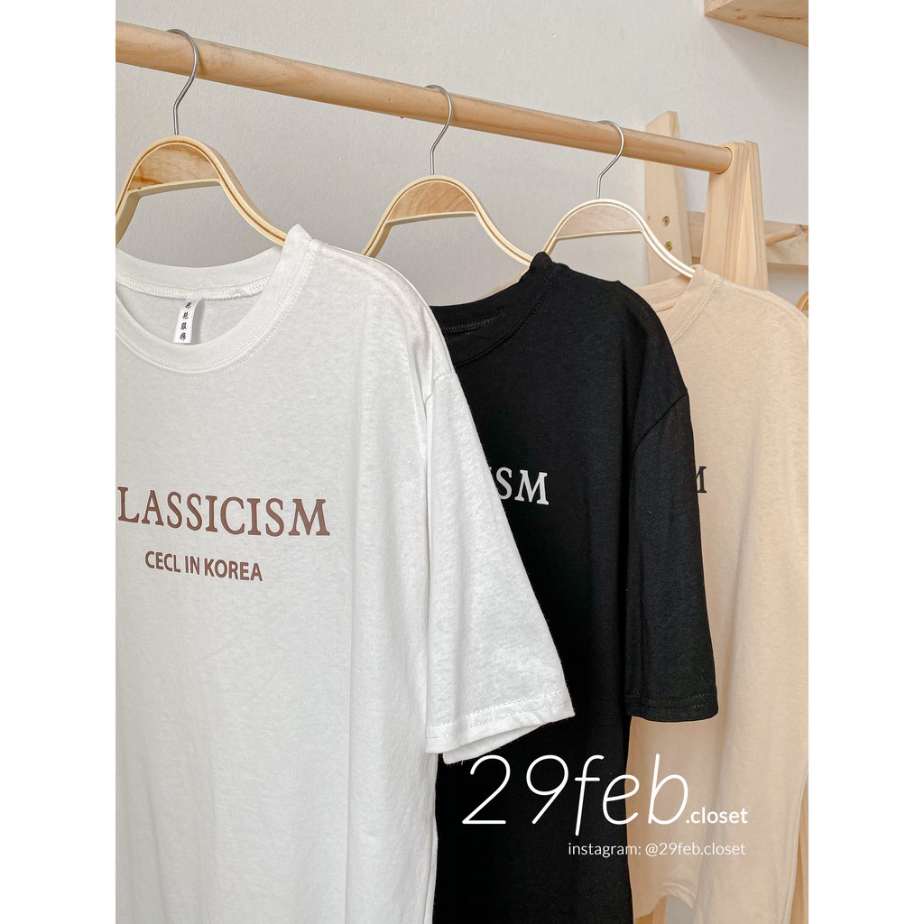 [Mã FASHIONXANH44 giảm 10% tối đa 30K đơn 99K] Áo phông Classicism (Ảnh thật)