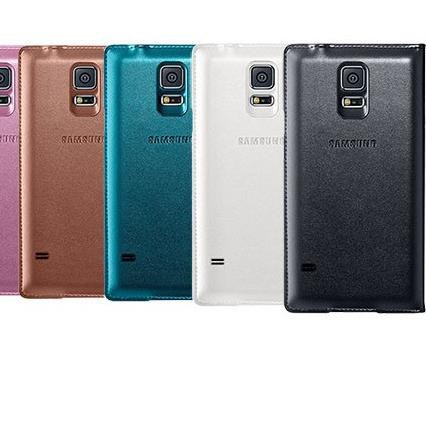 Bao Da Điện Thoại Nắp Lật Tự Động D3m27 Q-217 Cho Samsung Galaxy S5 Sview