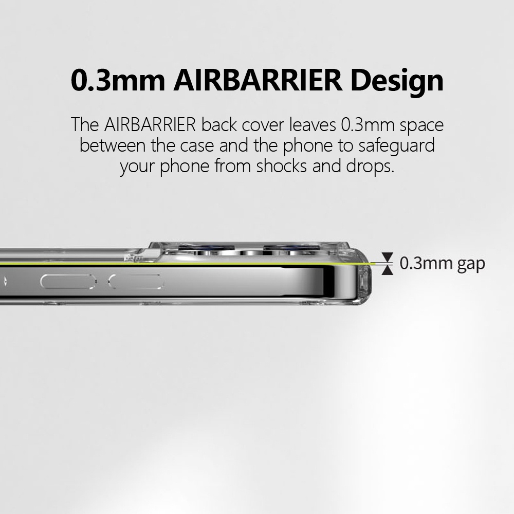 Switcheasy CRUSH + AirBarrier Ốp lưng trong suốt chống va đập cho iPhone 14 14 Plus 14 Pro 14 Pro Max True Color Case Bảo vệ cấp quân sự & Vỏ chống xước Chống trầy xước