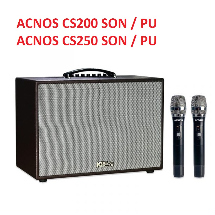 Loa Karaoke mini ACNOS CS250PU - ACNOS CS200PU