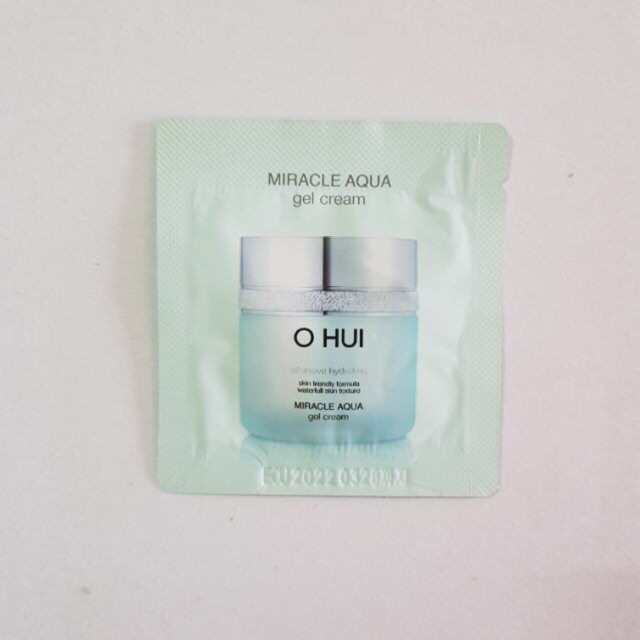 Sample kem dưỡng Ohui Miracle Aqua Gel Cream cho da dầu