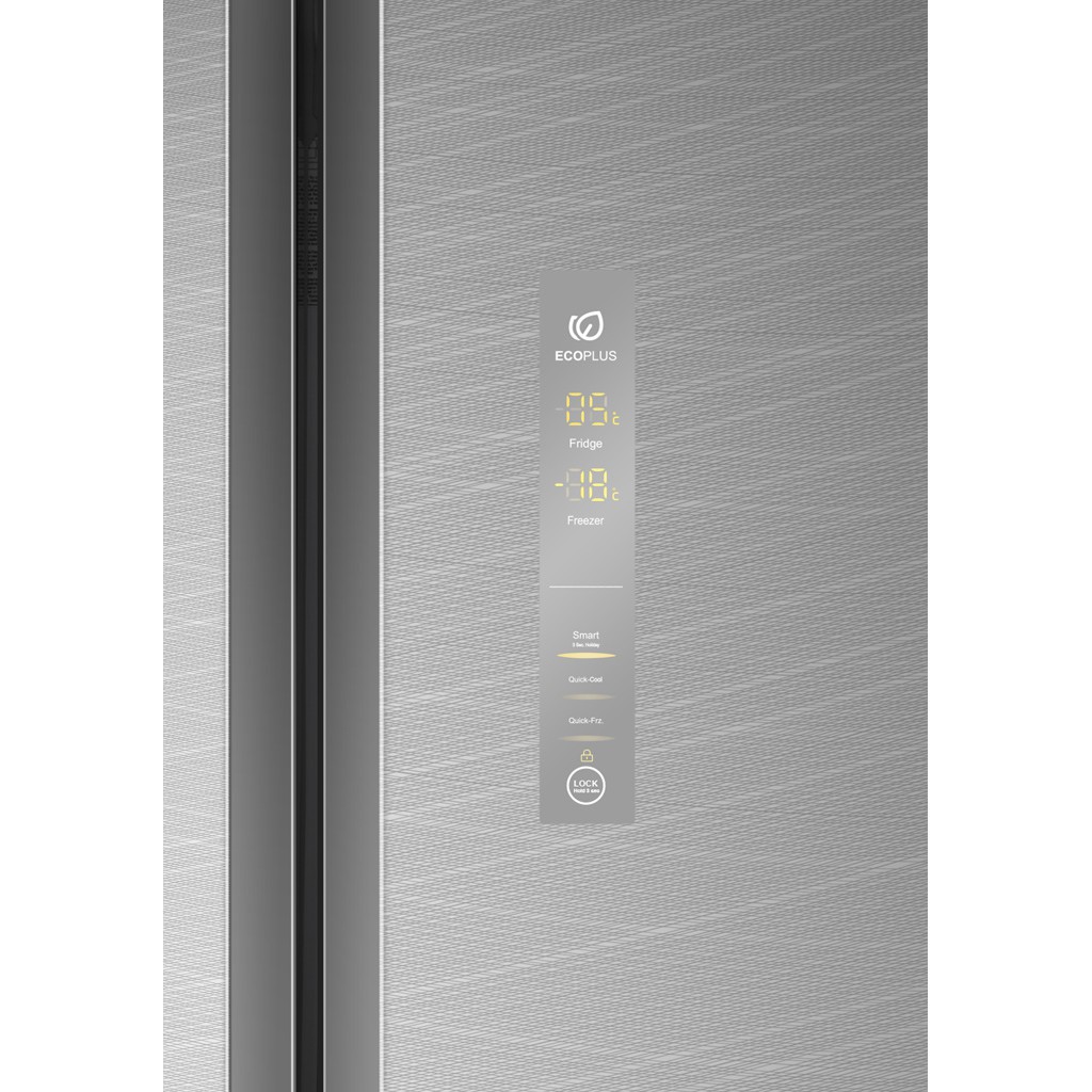 [Mã ELMALL100 giảm 100K đơn 5TR] Tủ lạnh Aqua Inverter 456L AQR-IGW525EM GD