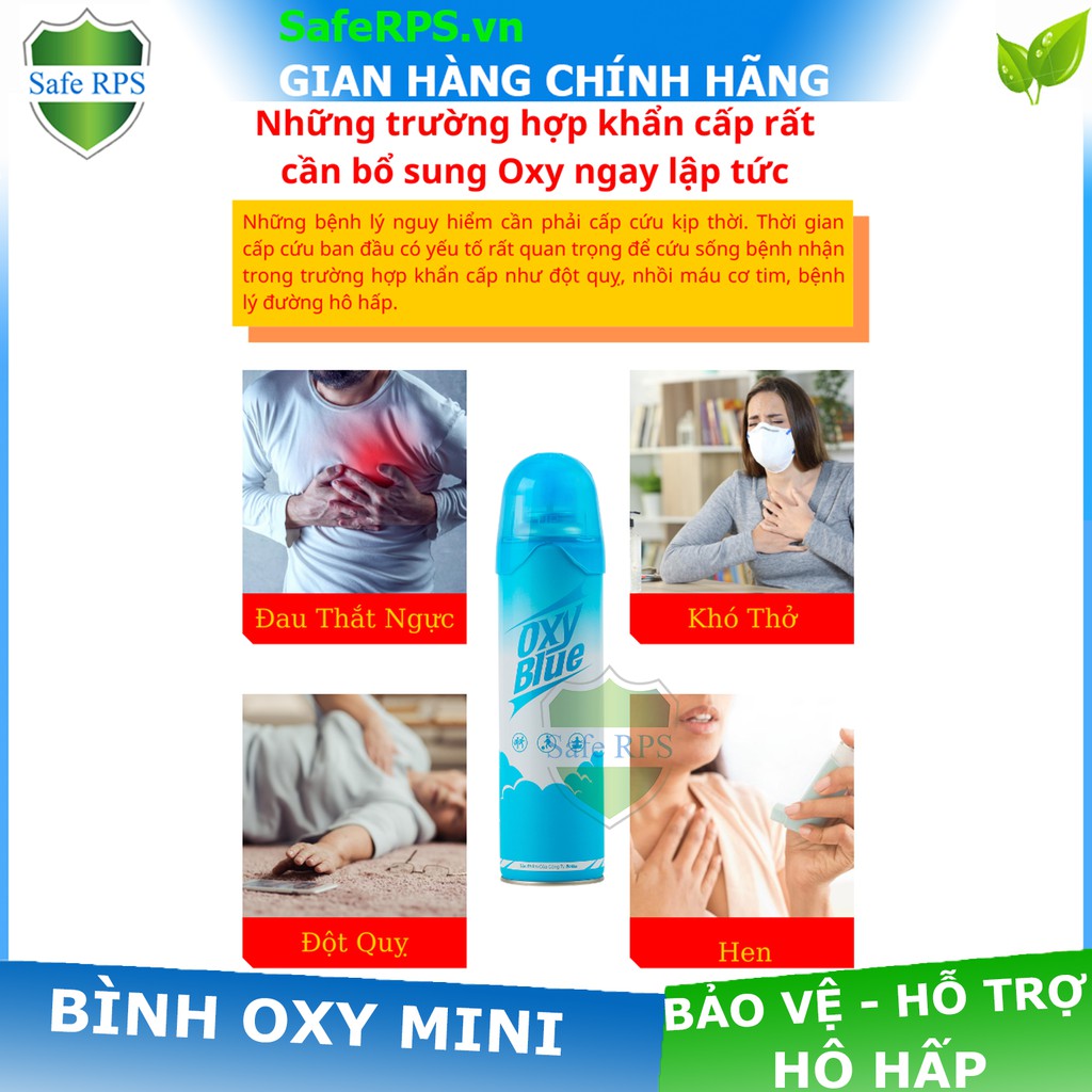 Bình Oxy Mini Cầm tay cung cấp Oxy tinh khiết 99%