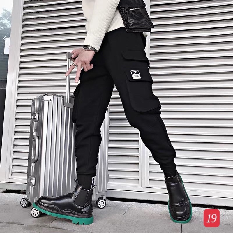 Quần kaki jogger nam, quần joker phong cách quảng châu
