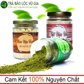 Bột Trà Xanh + Bột Đậu Đỏ + Mầm Đậu Nành Vũ Gia