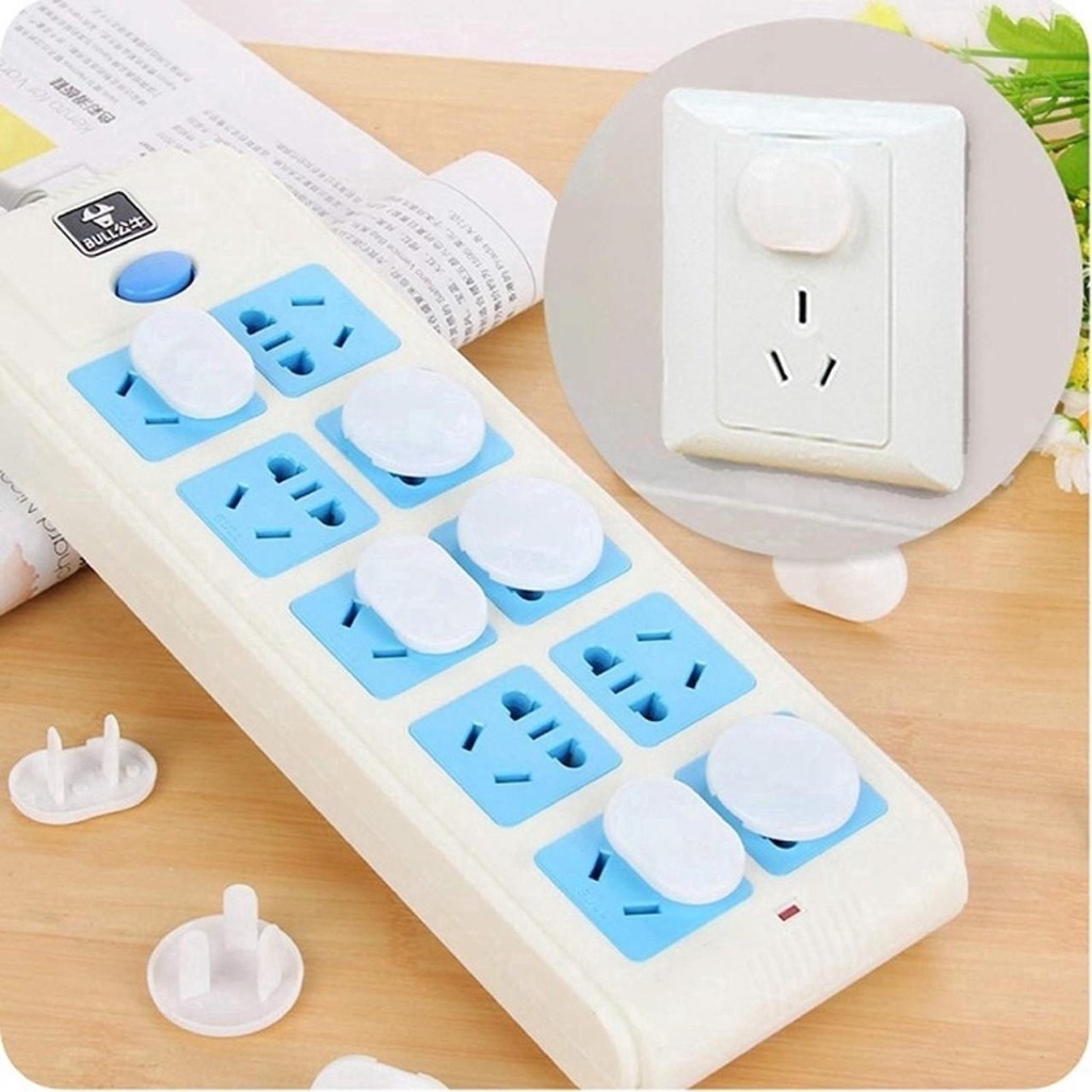 Set 10 nút bịt ổ điện an toàn chống giật cho bé No.100987