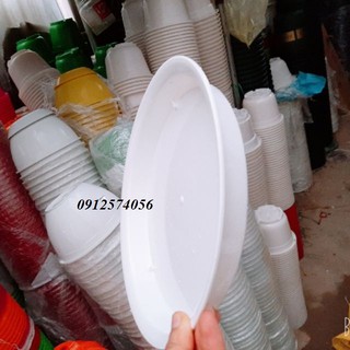 Đĩa lót chậu cây bằng nhựa đường kính 20cm
