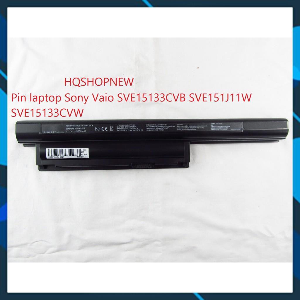 ⚡[Pin zin] Pin laptop Sony Vaio SVE15133CVB SVE151J11W SVE15133CVW