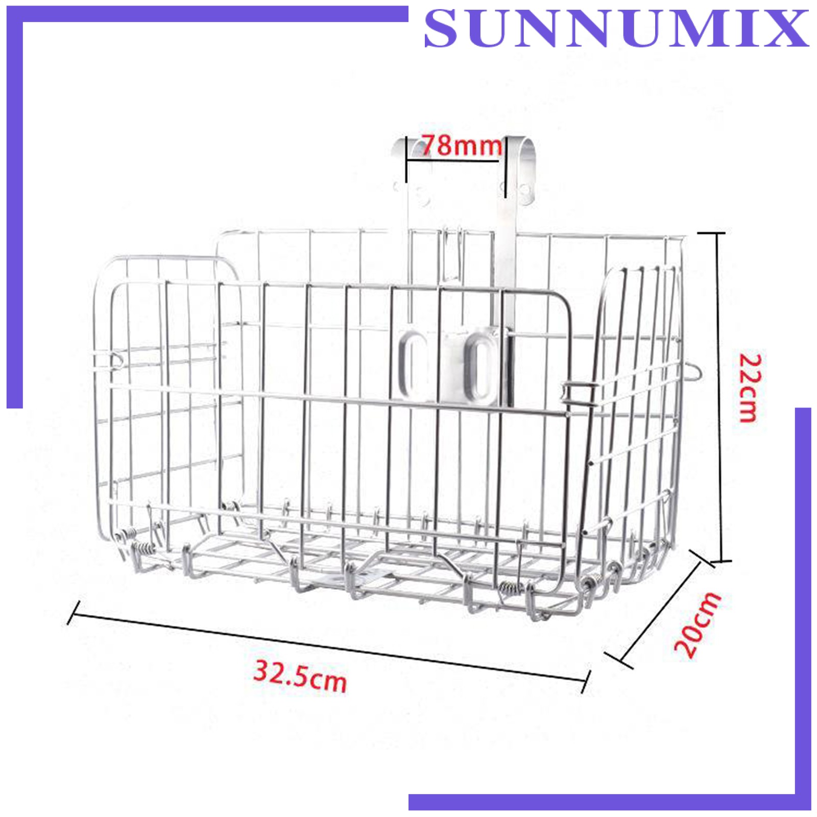 Giỏ Đựng Vật Dụng Tiện Lợi Cho Xe Đạp